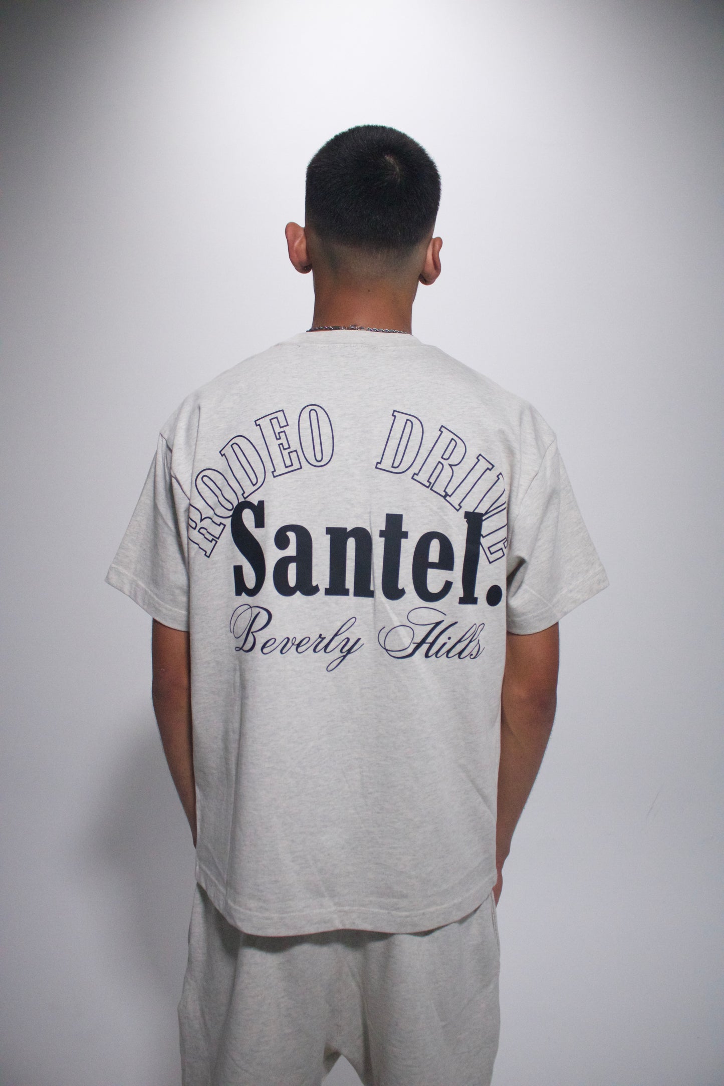 Ash Grey Beverly Hills Tee