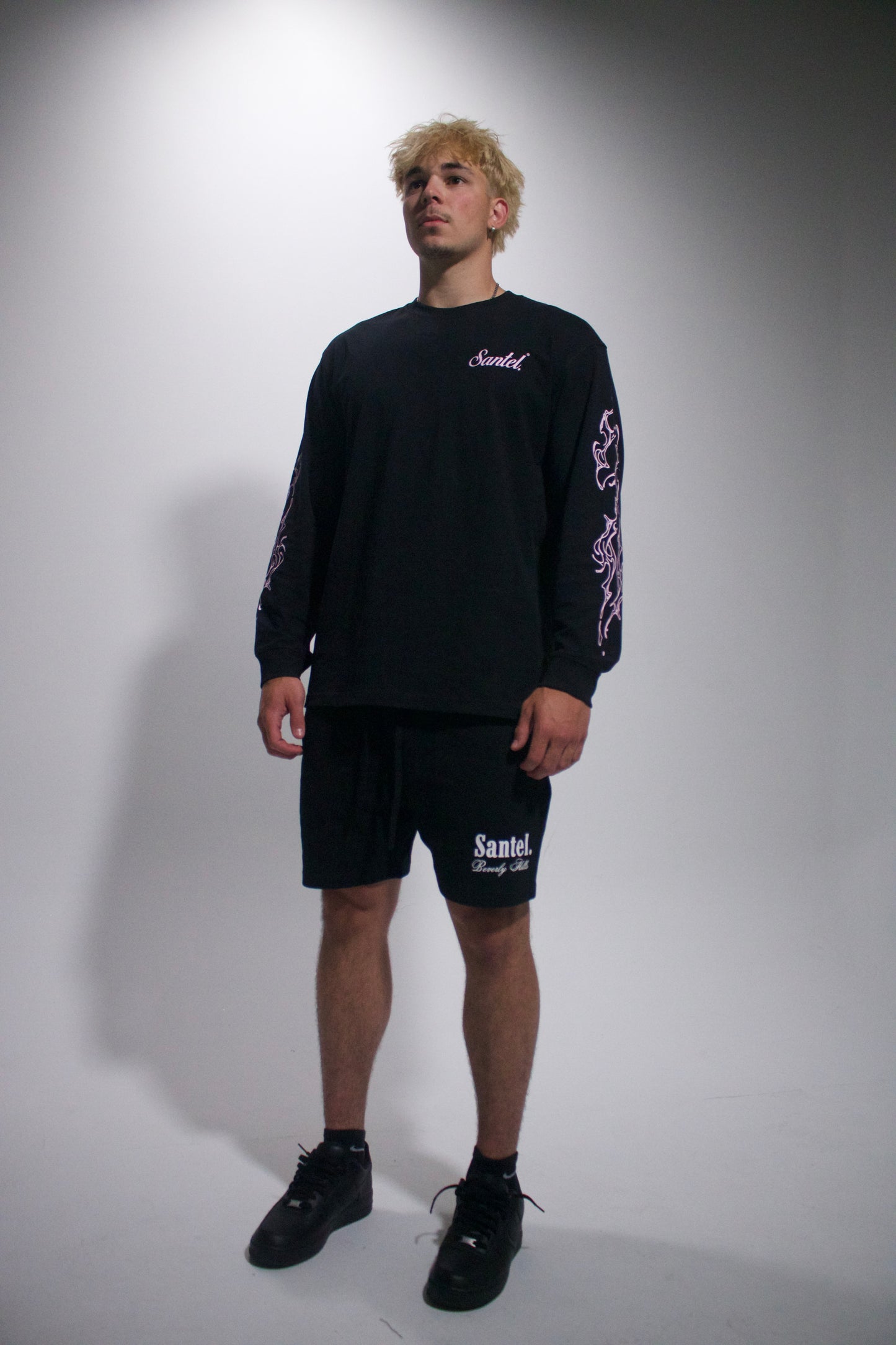 Black Beverly Hills Shorts