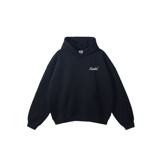 Black Staple Hoodie