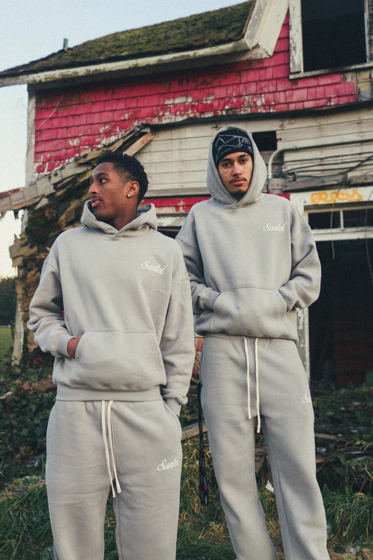Slate Grey Staple Hoodie